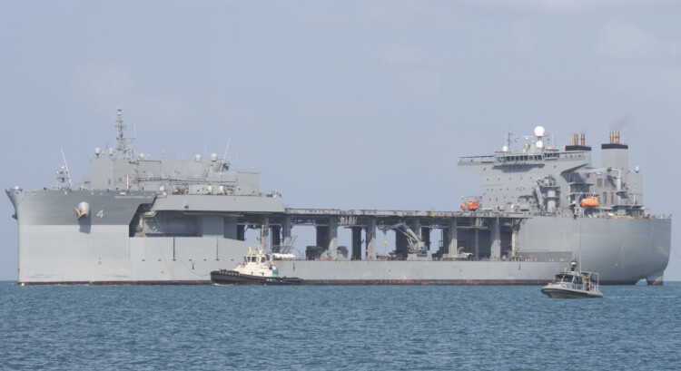 US Navy’s New Milestone: Construction Begins on Sixth Expeditionary Sea Base Vessel