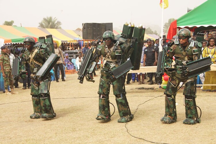 SOFREP Pic of the Day: The Iron Man Warriors of Ghana