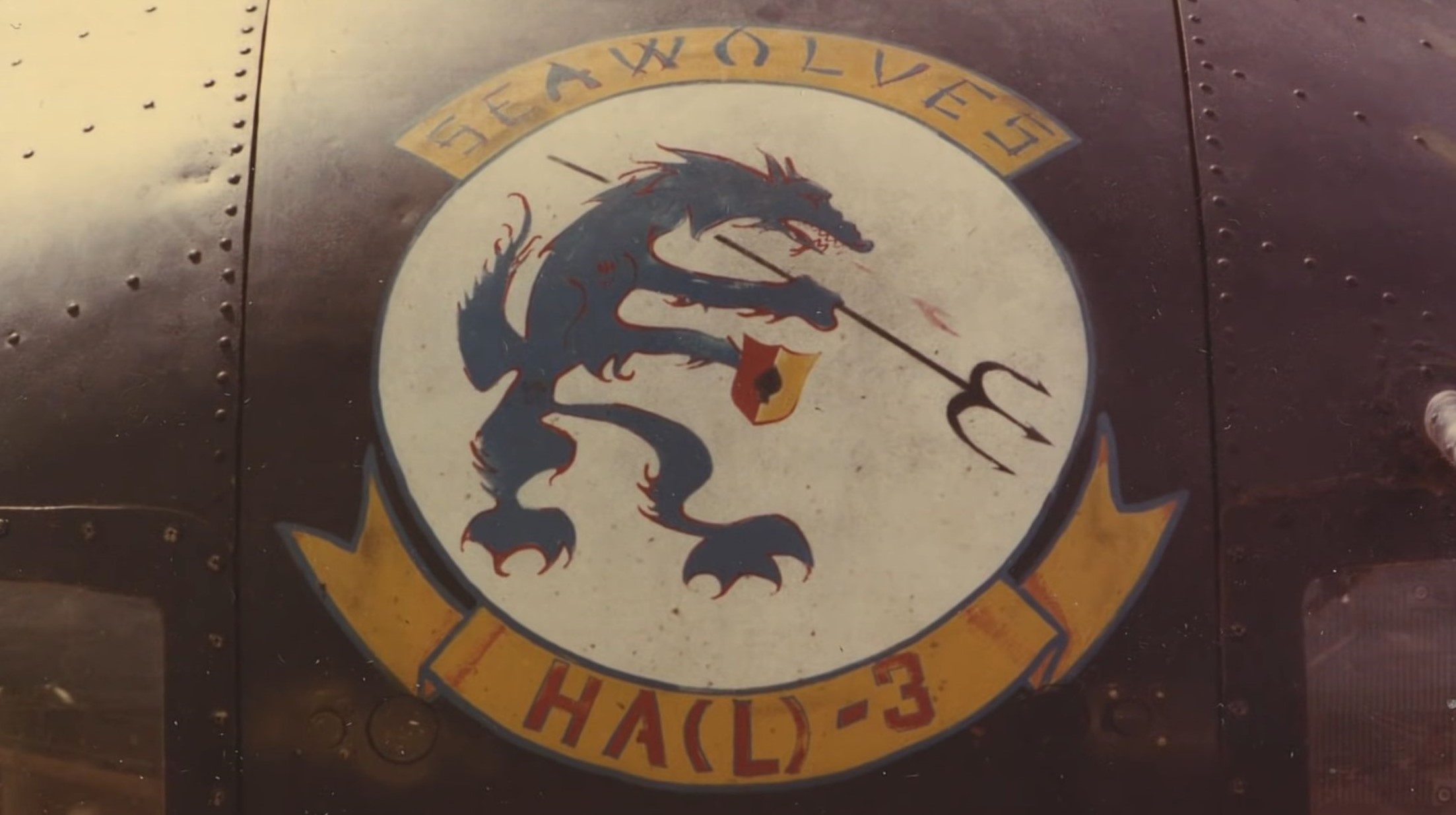 Seawolves helicopter art