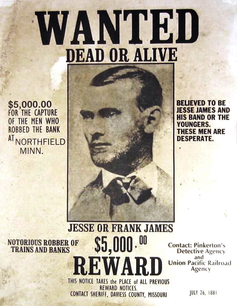 Wanted_Jesse James Outlaw