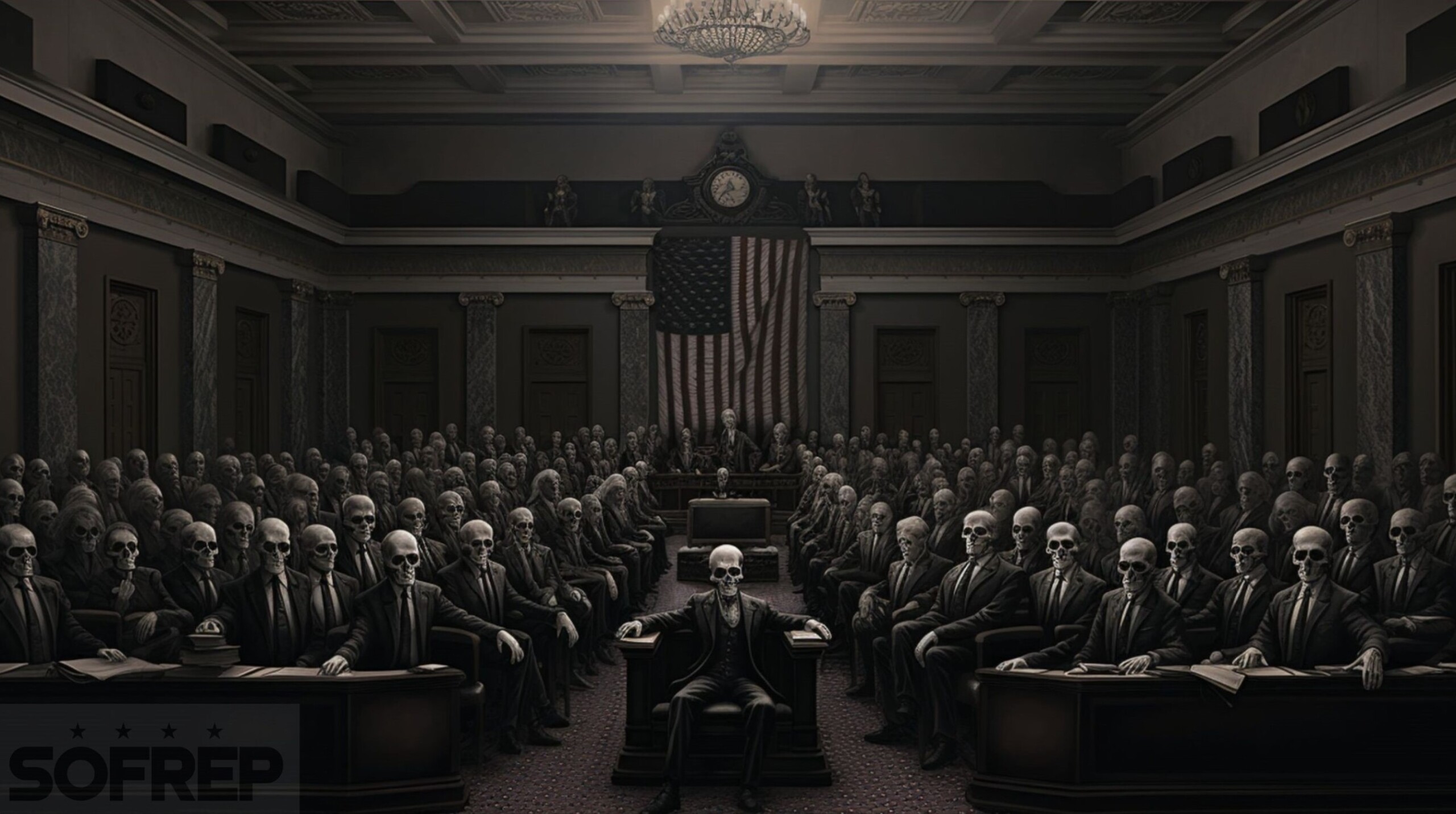 Congress as skeletons