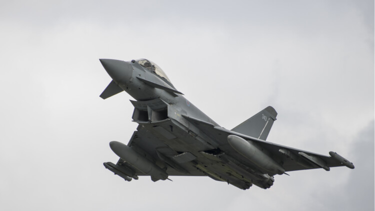 Escalating Tensions: UK Typhoon Fighters Intercept Russian Maritime Patrol Bombers