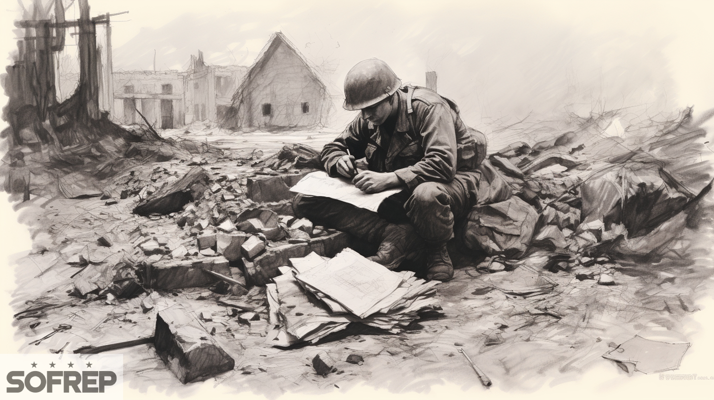 A journalist amid war