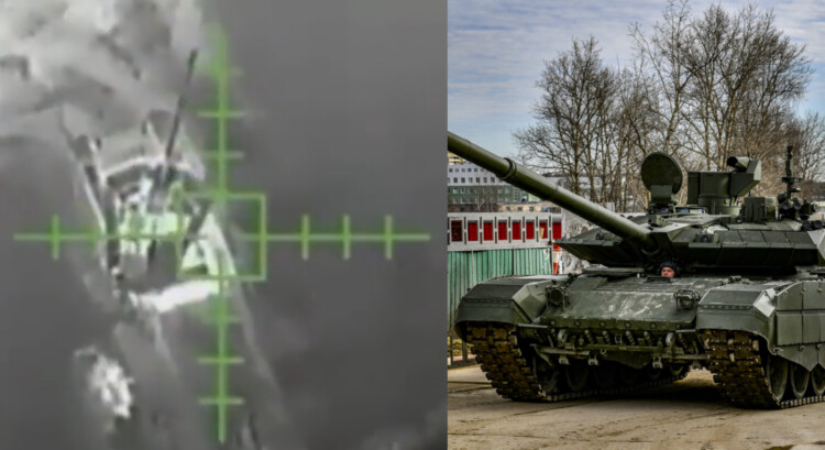 Drone Versus Tank: Ukraine’s Aerial Triumph over Russia’s T-90M
