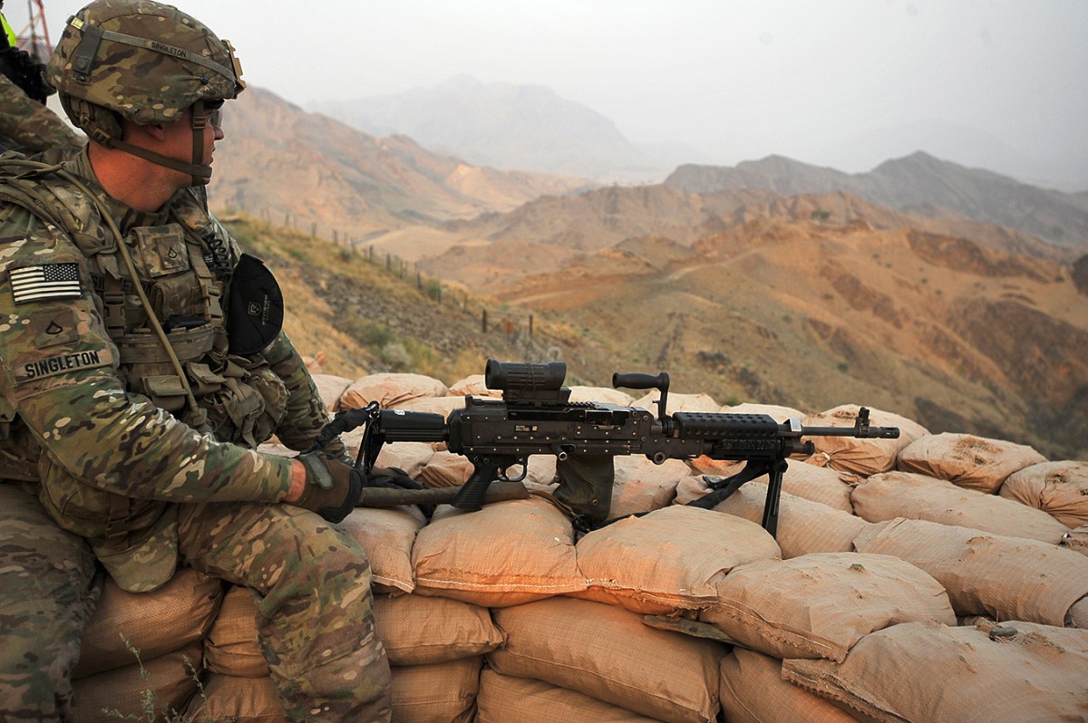 10th Mountain soldier in Afghanistan