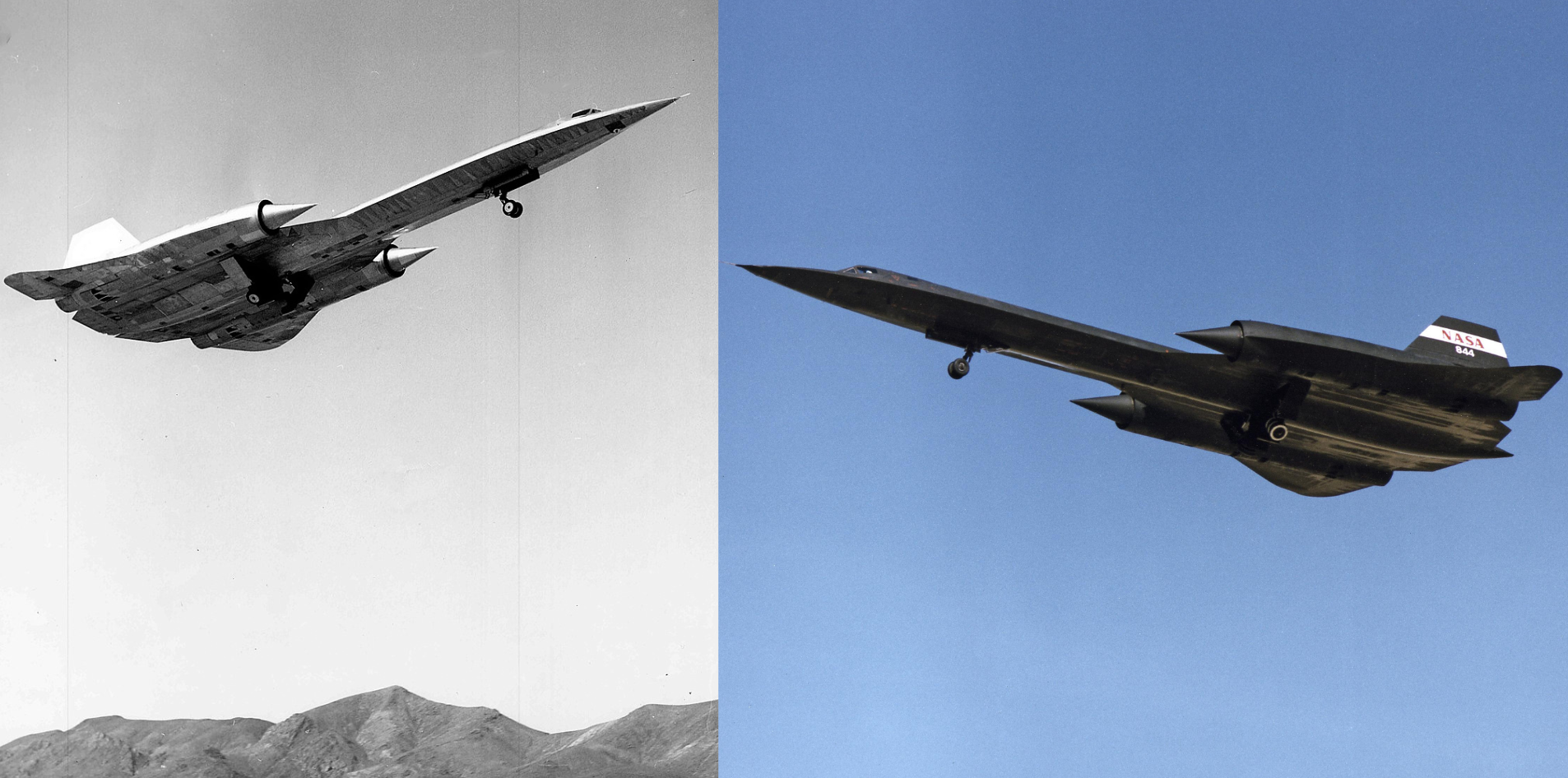 A-12 OXCART vs SR-71 Blackbird