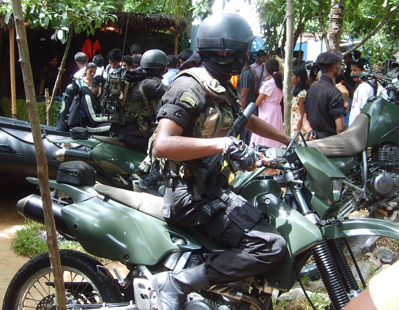 combat rider Sri Lanka