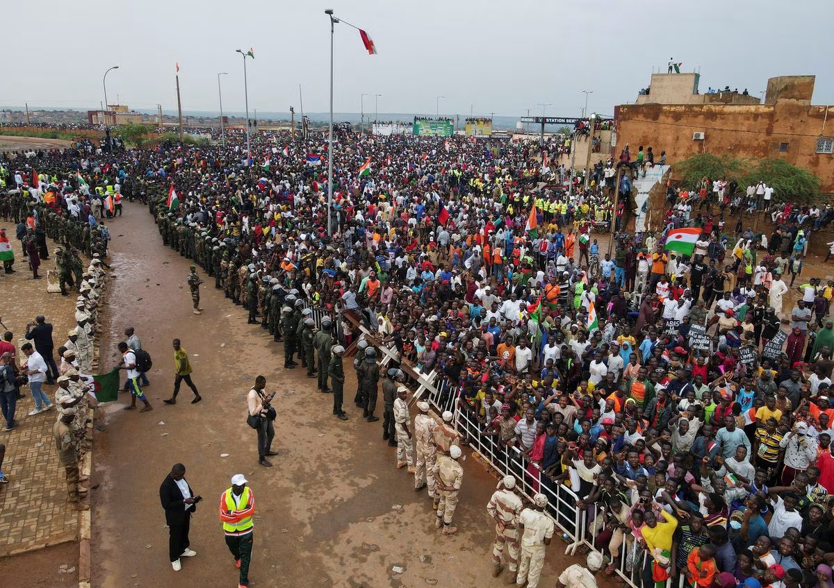Protest in Niger