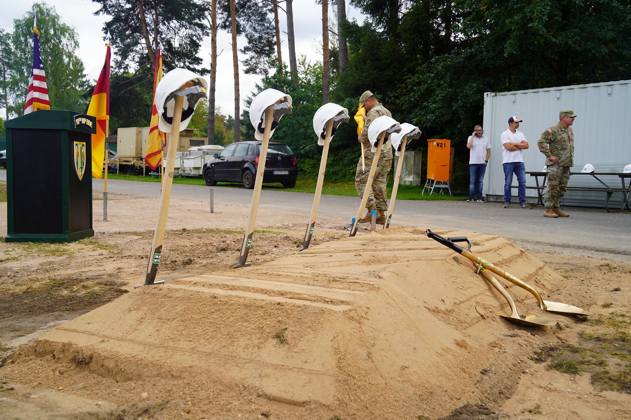 USAG Bavaria Groundbreaking