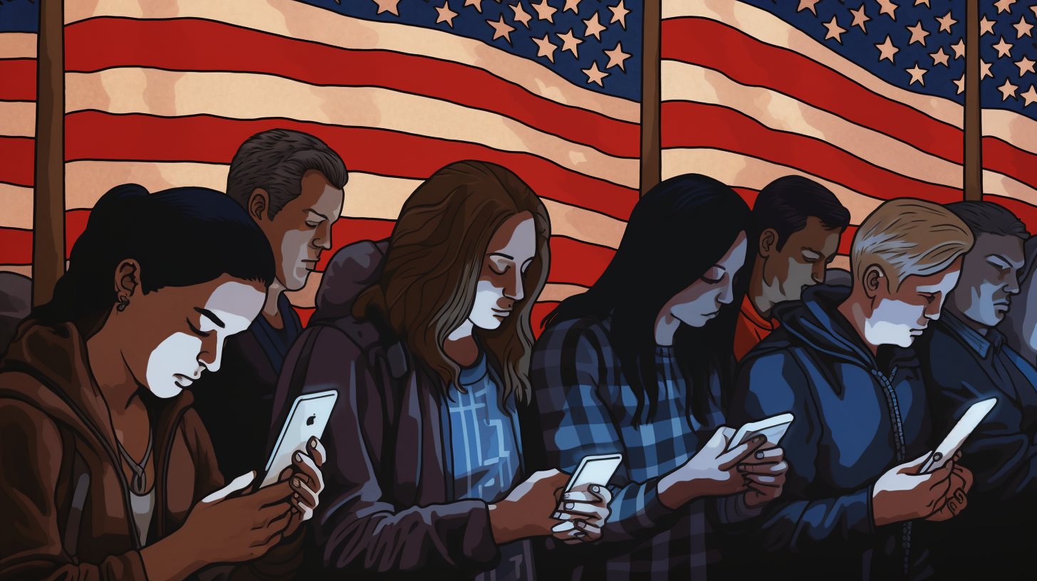 Americans voting by cell phone