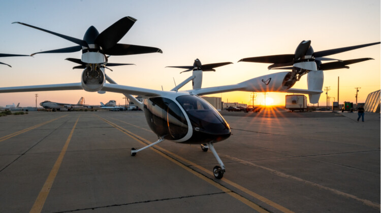 First Electric Vertical Takeoff and Landing Air Taxi Delivered to US Air Force