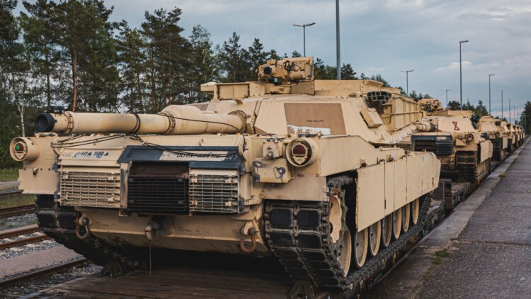 Abrams Tanks Arrive Early To Boost Ukraine’s Counter-Offensive Efforts