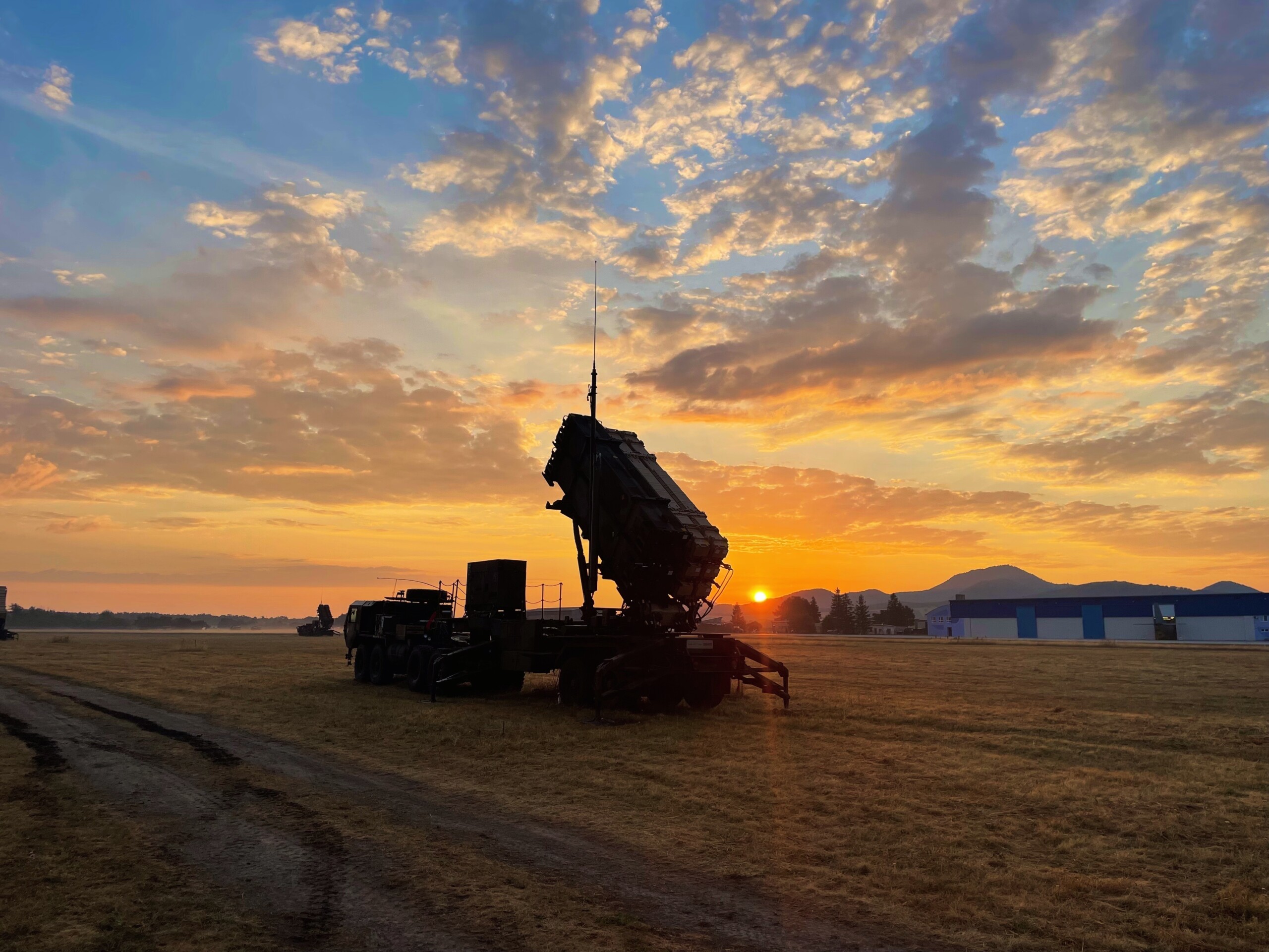 Patriot missile launcher in Slovakia