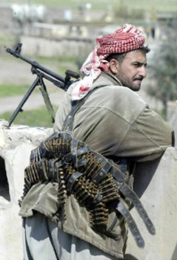SOFREP Pic of the Day: Iraqi Kurdish Peshmerga Fighter Circa 2003