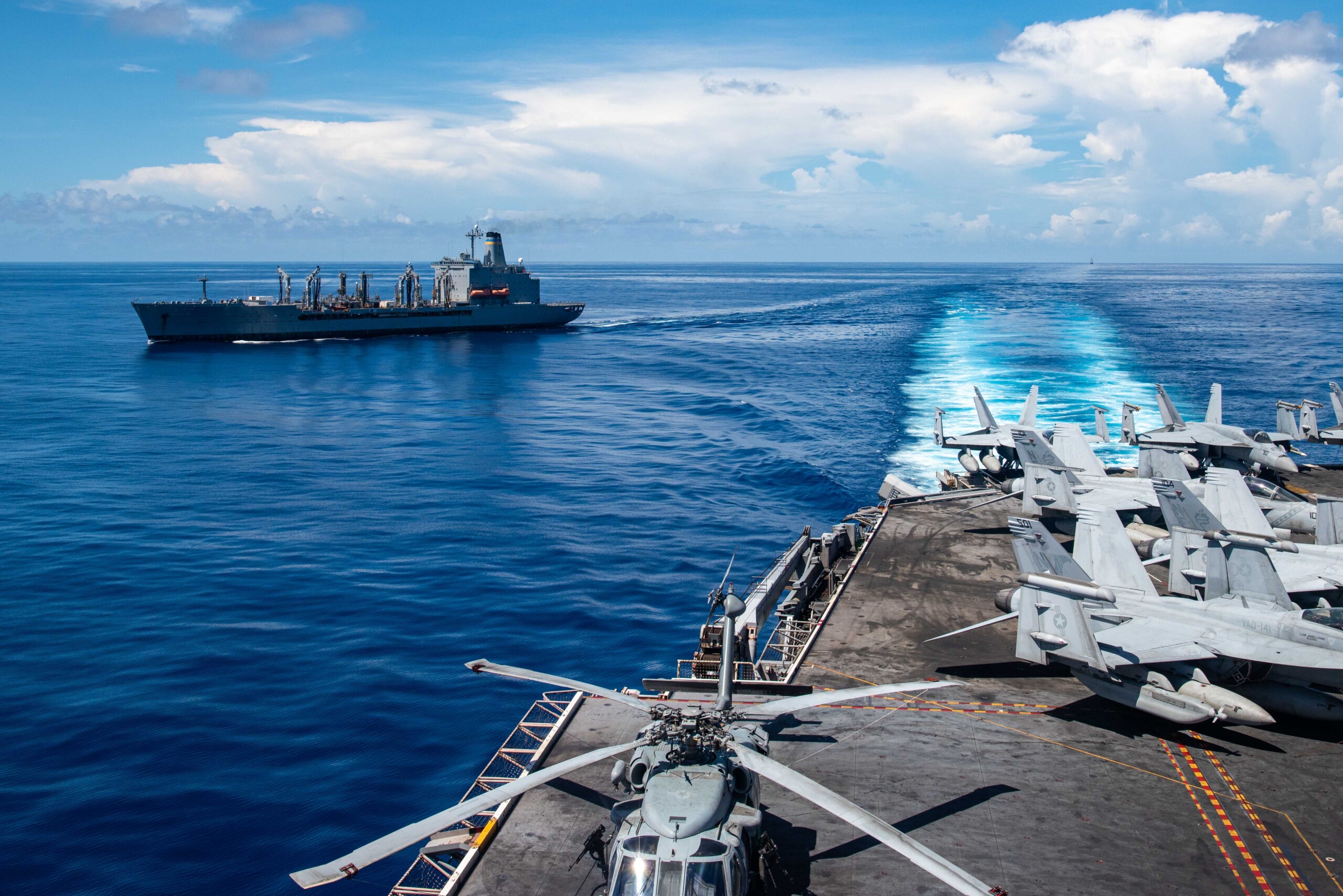 USS Ronald Reagan (CVN 76) South China Sea