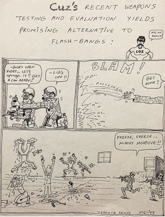 Geo's cartoon of the event