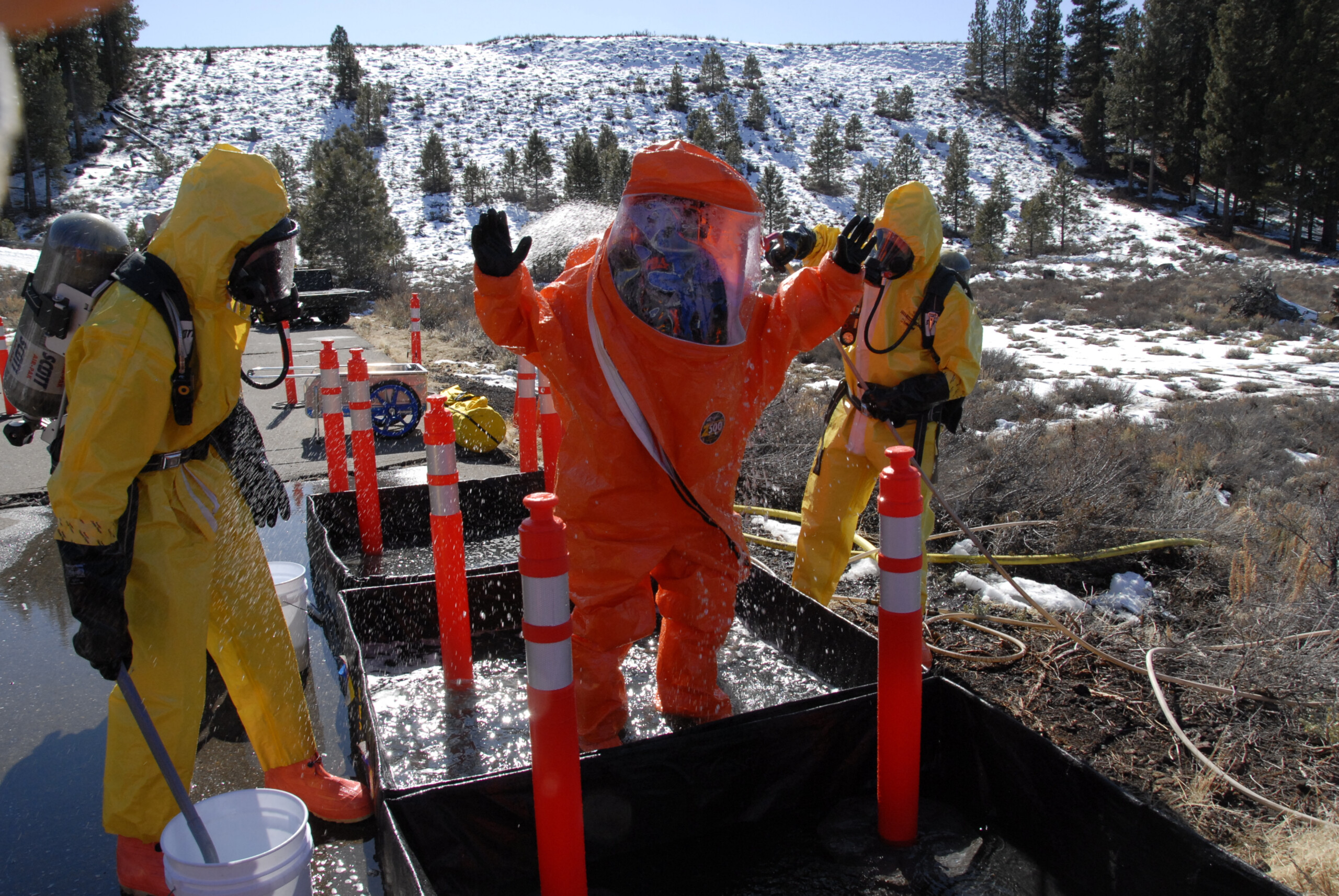 Weapons of Mass Destruction team responds to threat in the Sierra Mountains