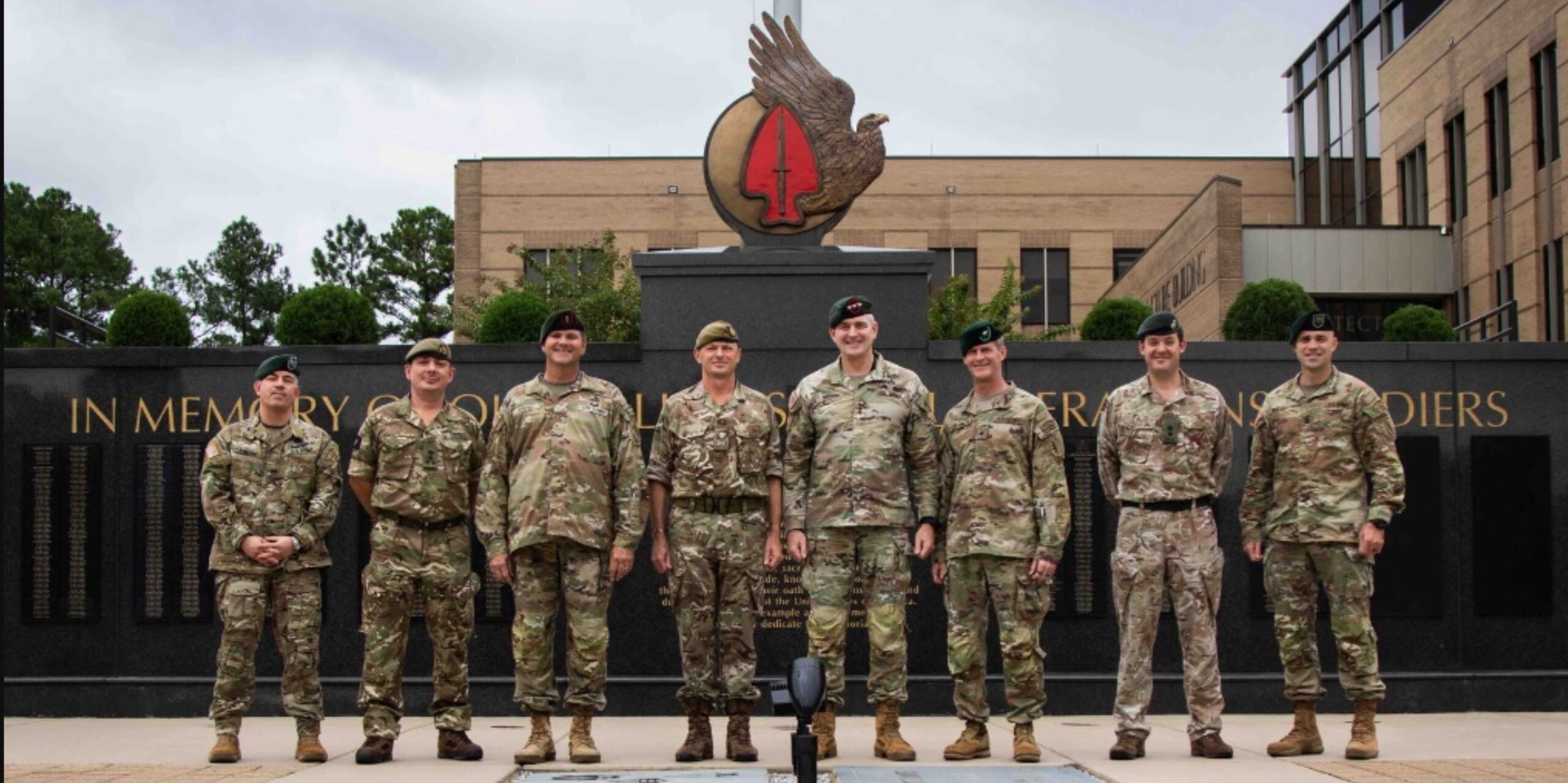 coalition SOF troops