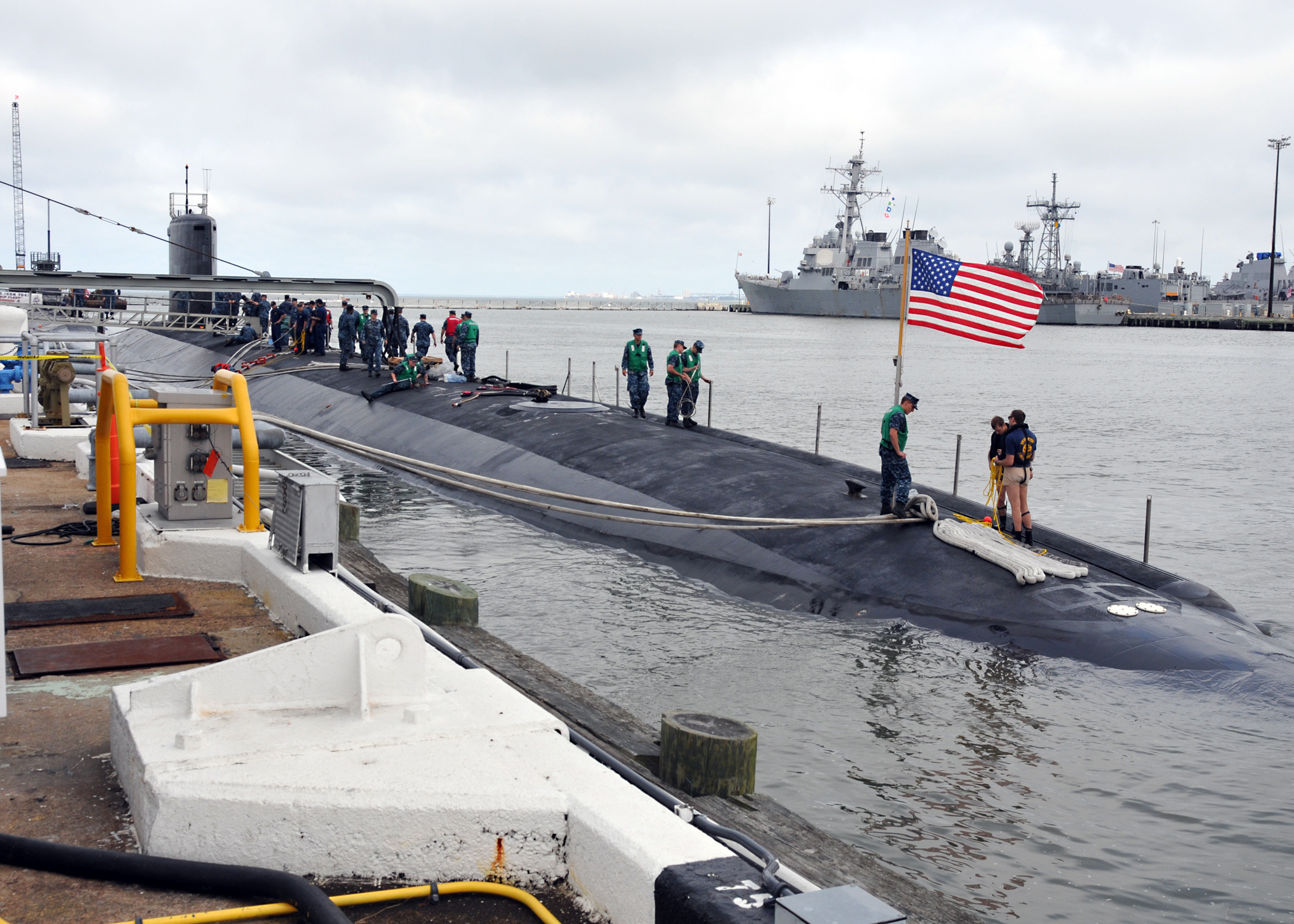 Virginia-class attack submarine
