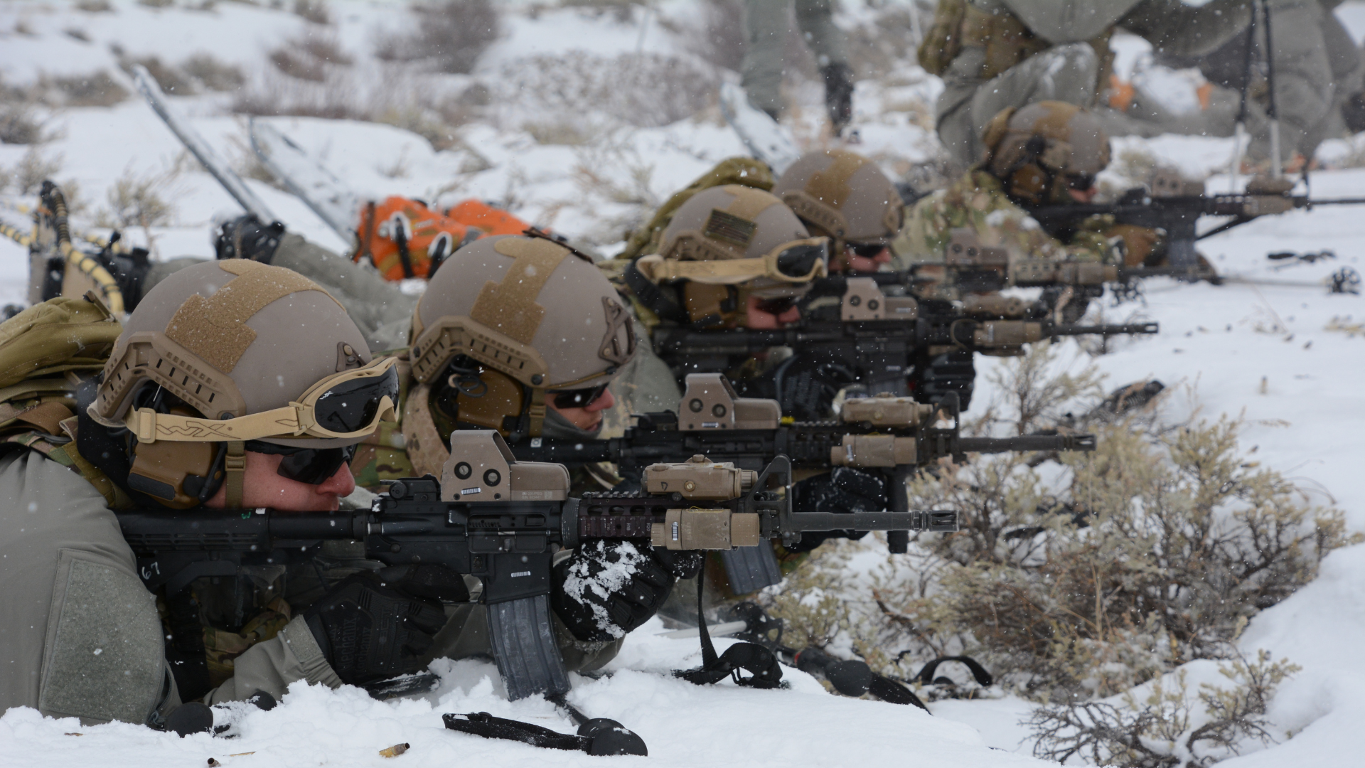 winter warfare training