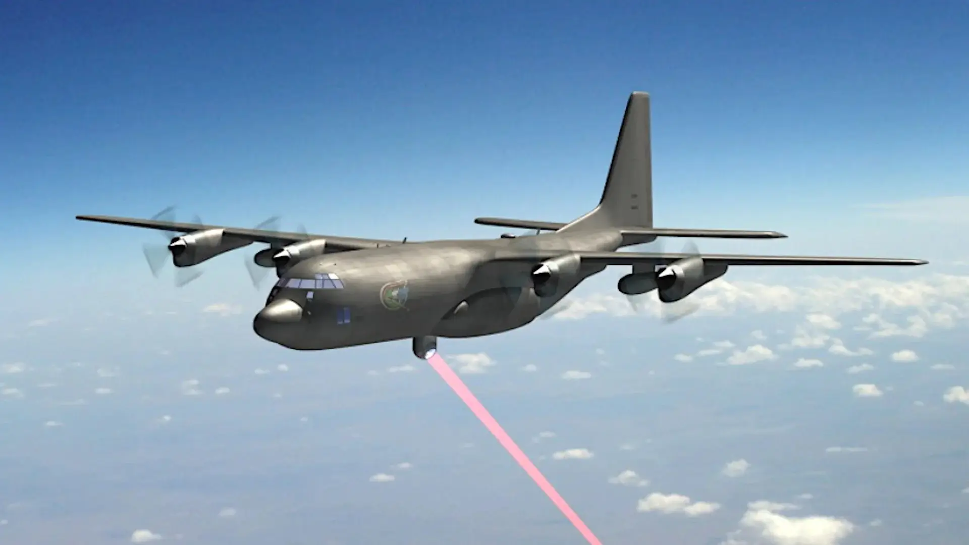 AC-130J equipped with laser weapon