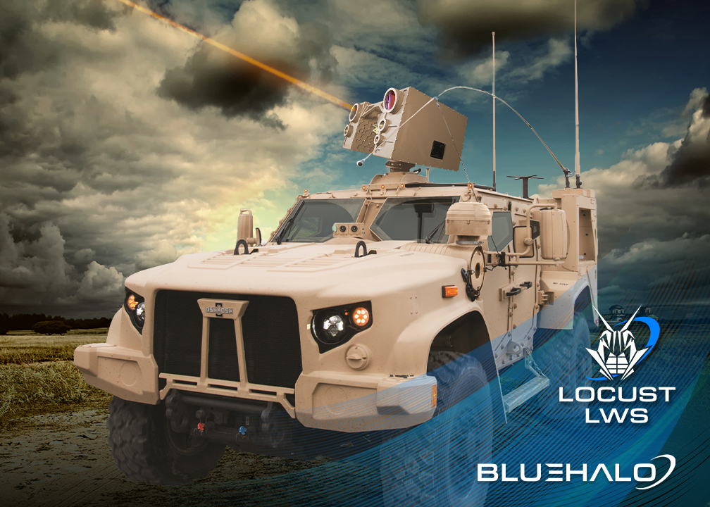LOCUST mounted on JLTV