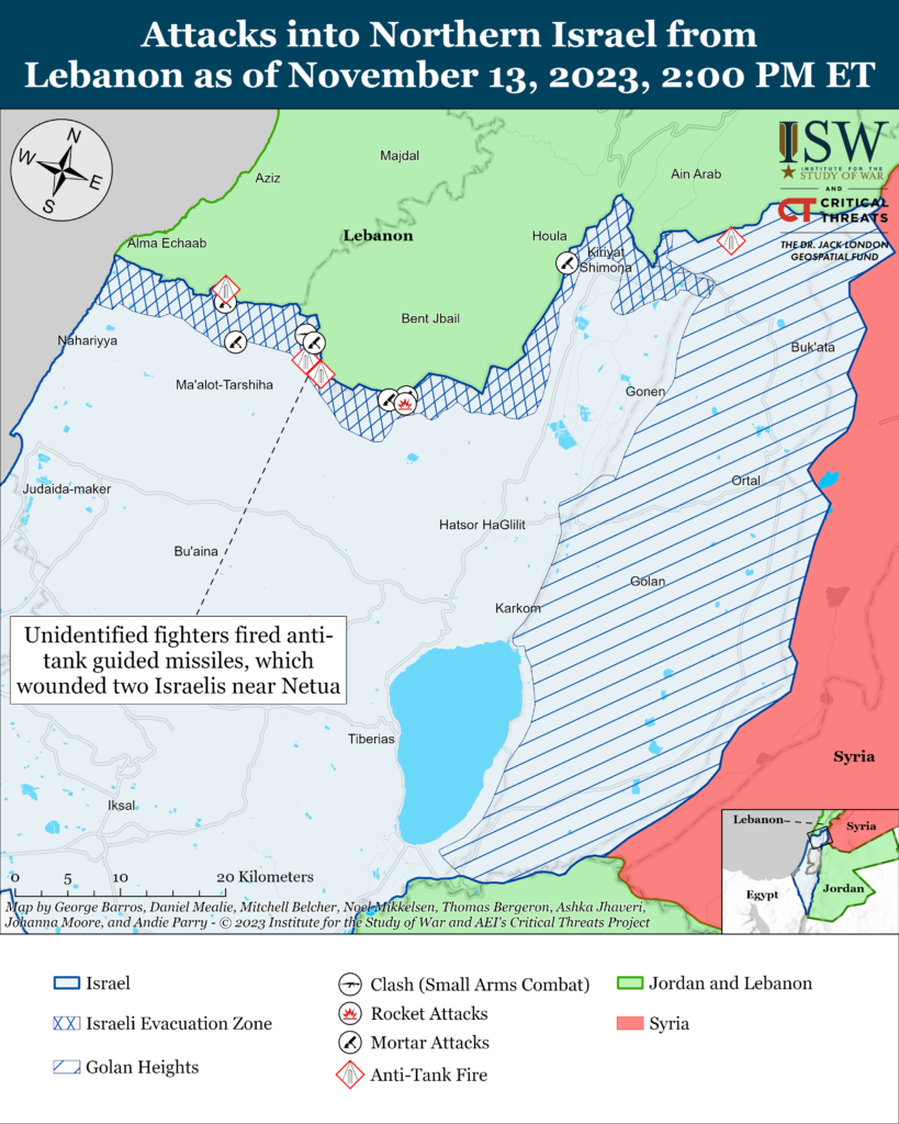 Northern Israel Battle Map Draft November 13