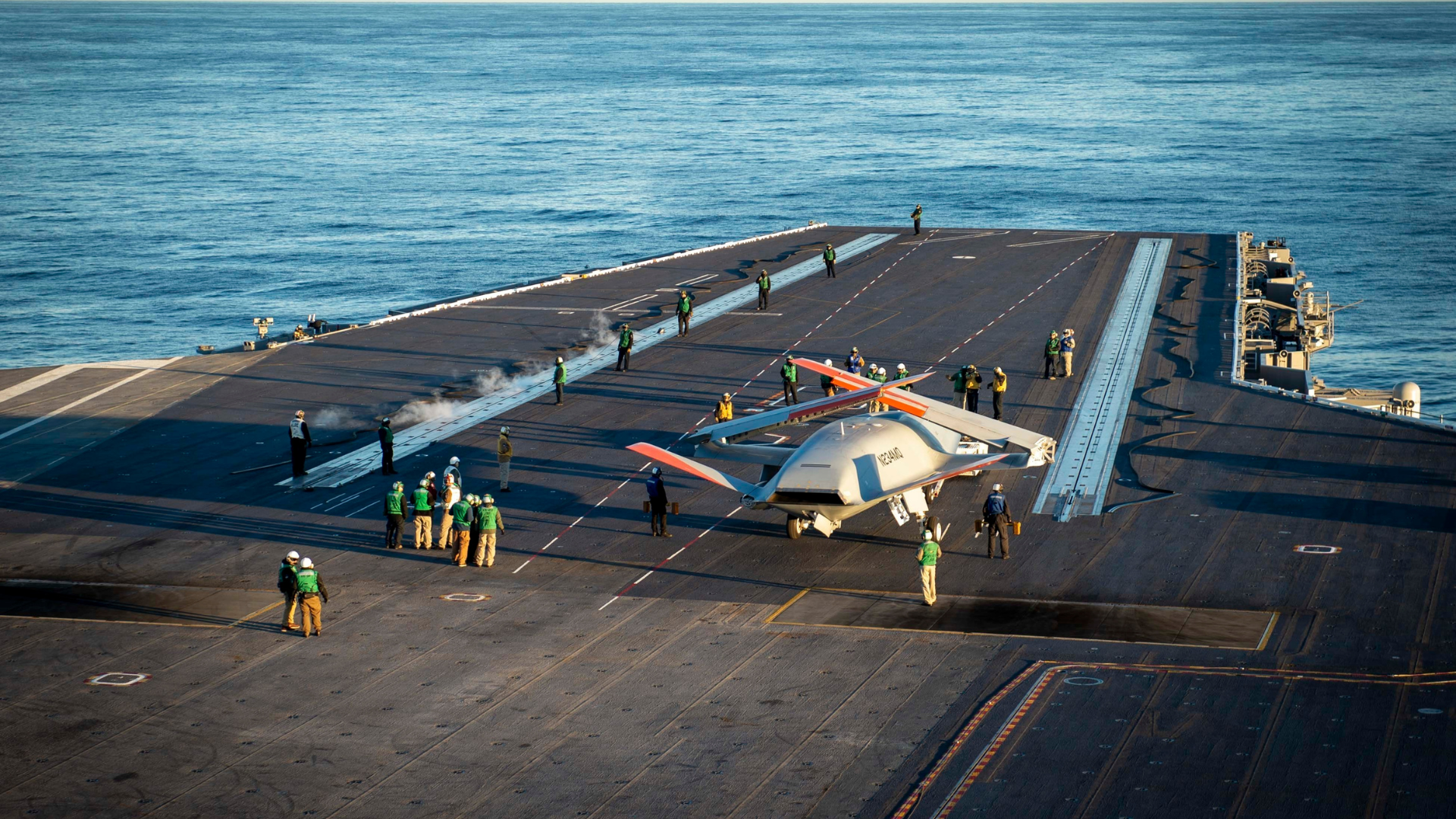 unmanned MQ-25 aircraft