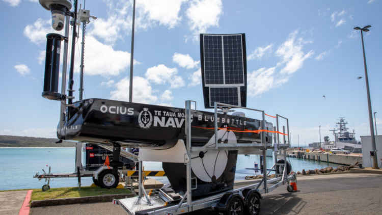 Renewable-Powered ‘Bluebottle’ USV En Route to Boost Royal New Zealand Navy Capabilities