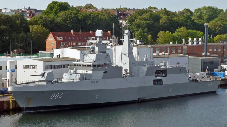 Egyptian Navy Unveils Cutting-Edge Frigate ENS Al-Jabbar at Alexandria Shipyard