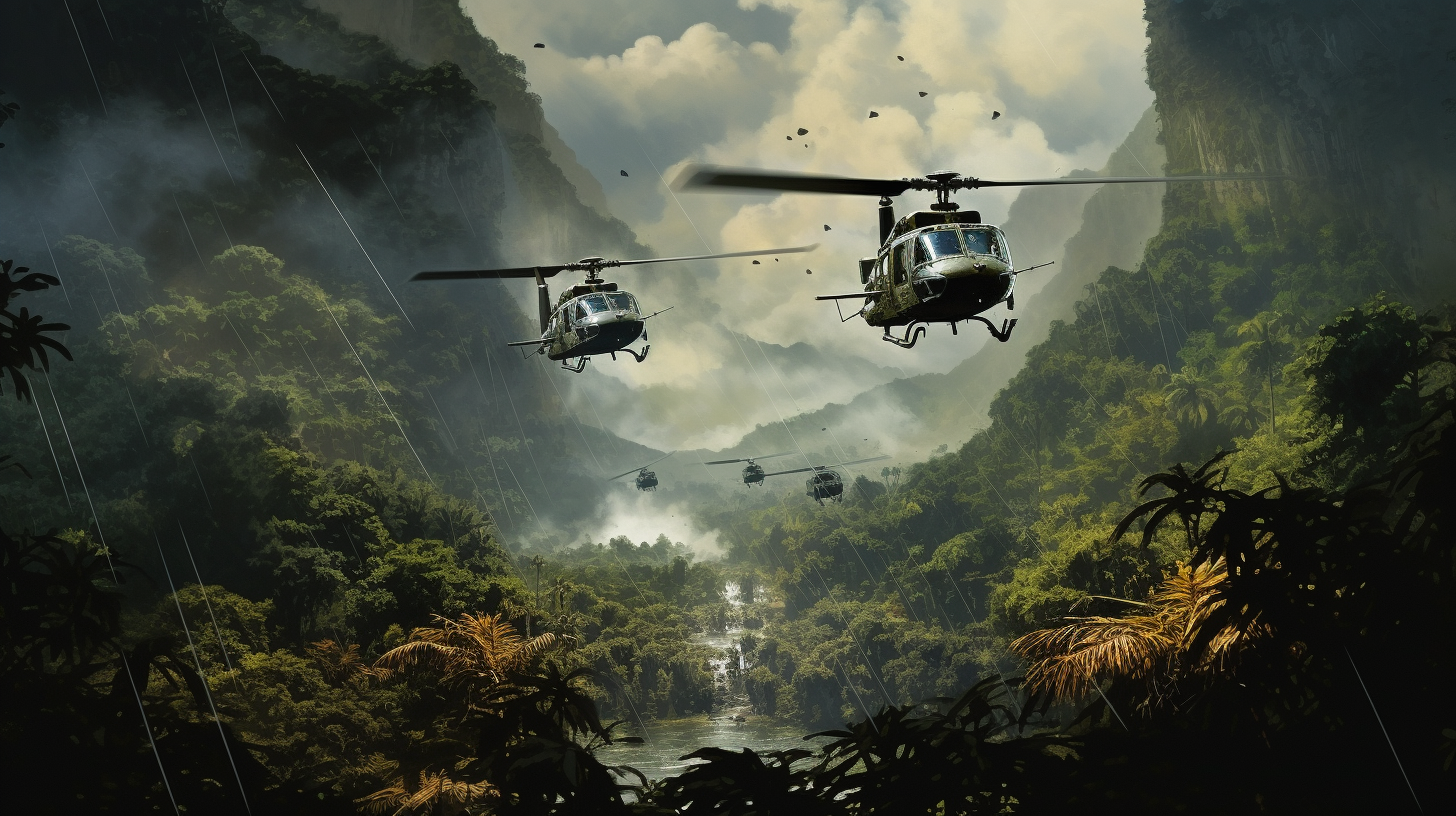 Vietnam helicopters
