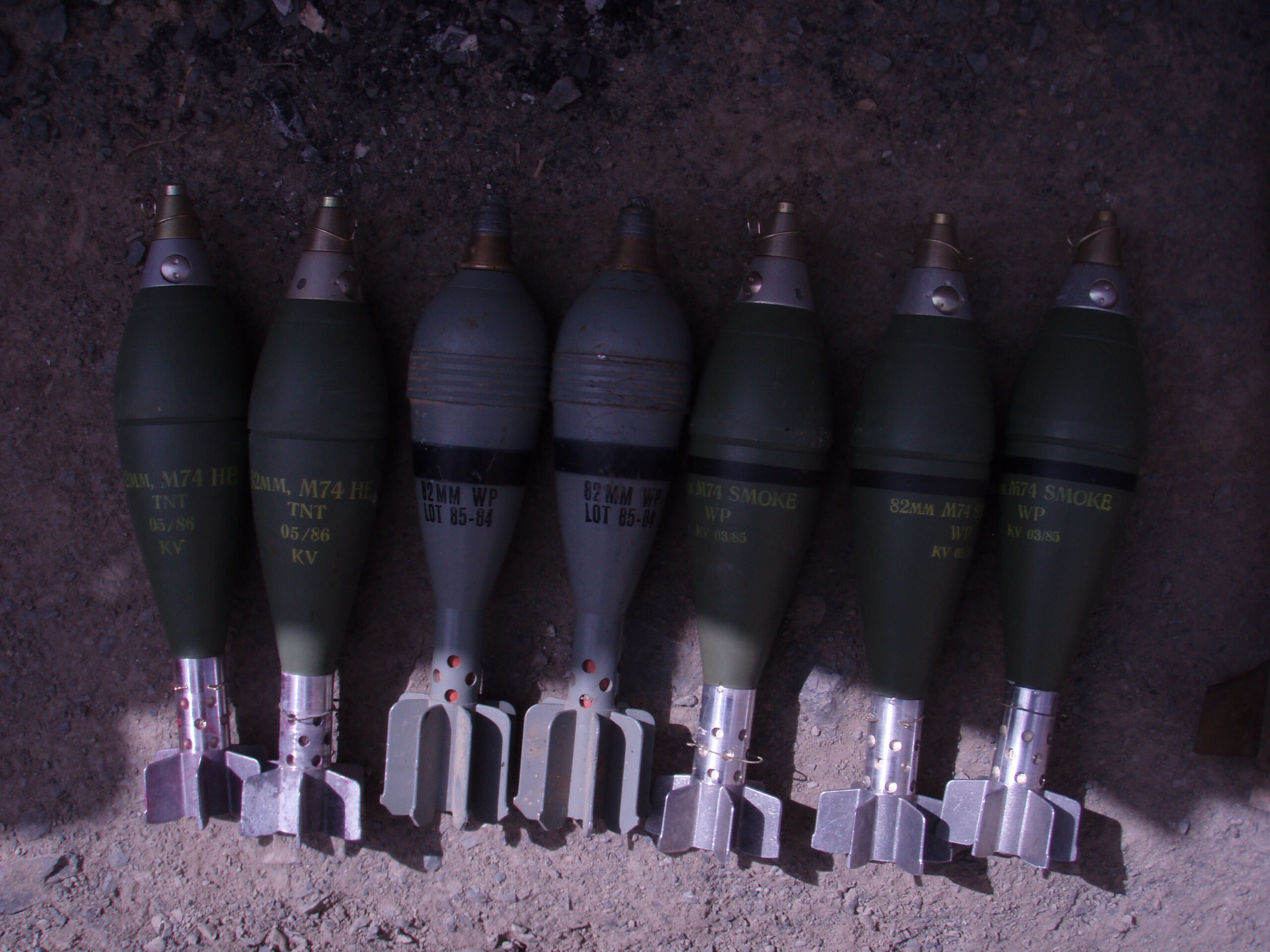 White Phosphorus munitions