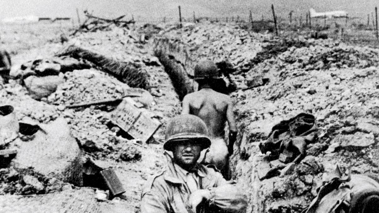 French troops trenches