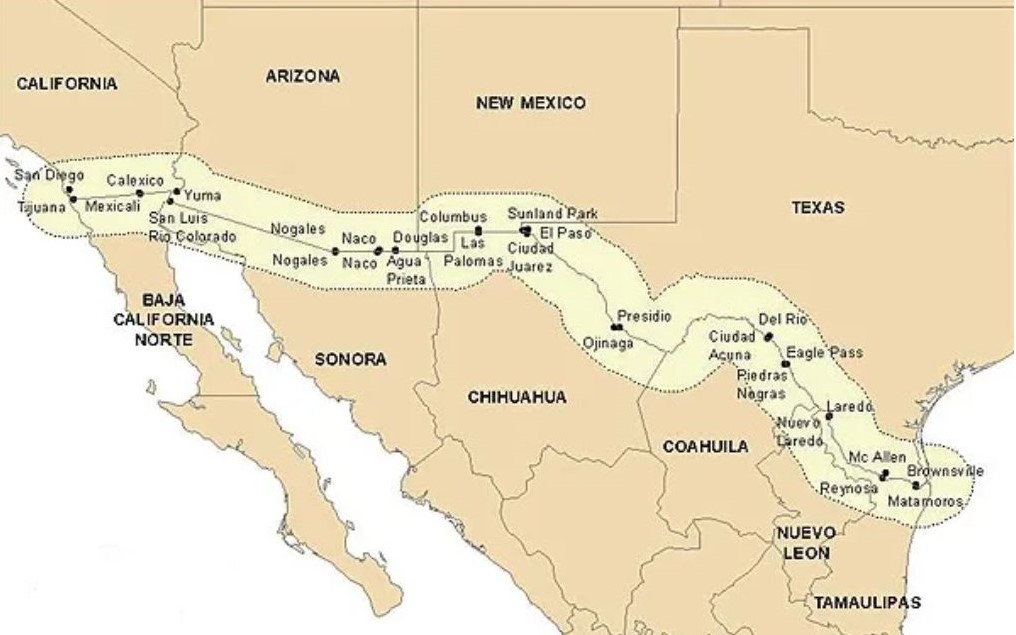 Where the drugs are entering the US