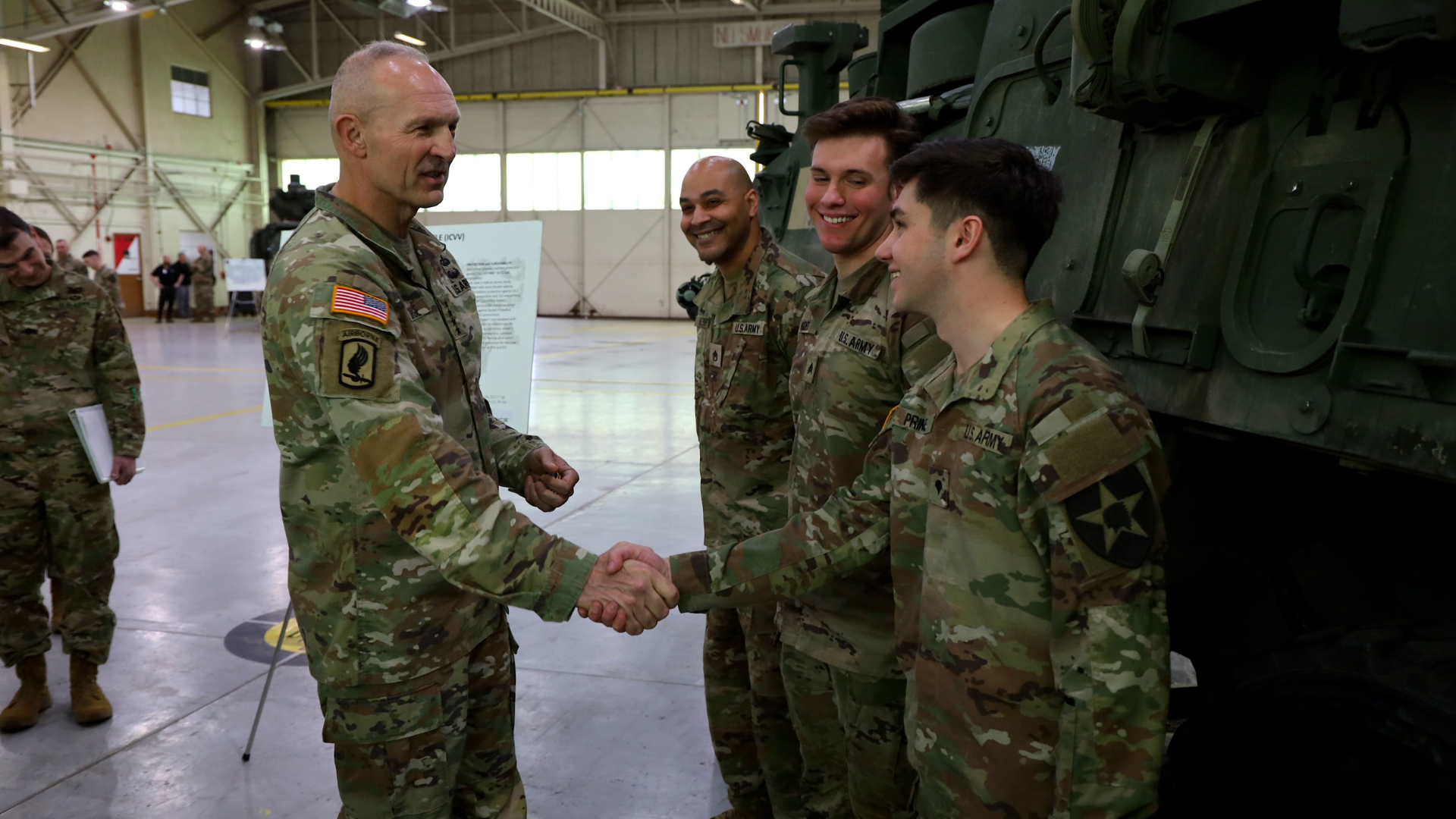 General Randy George at JBLM