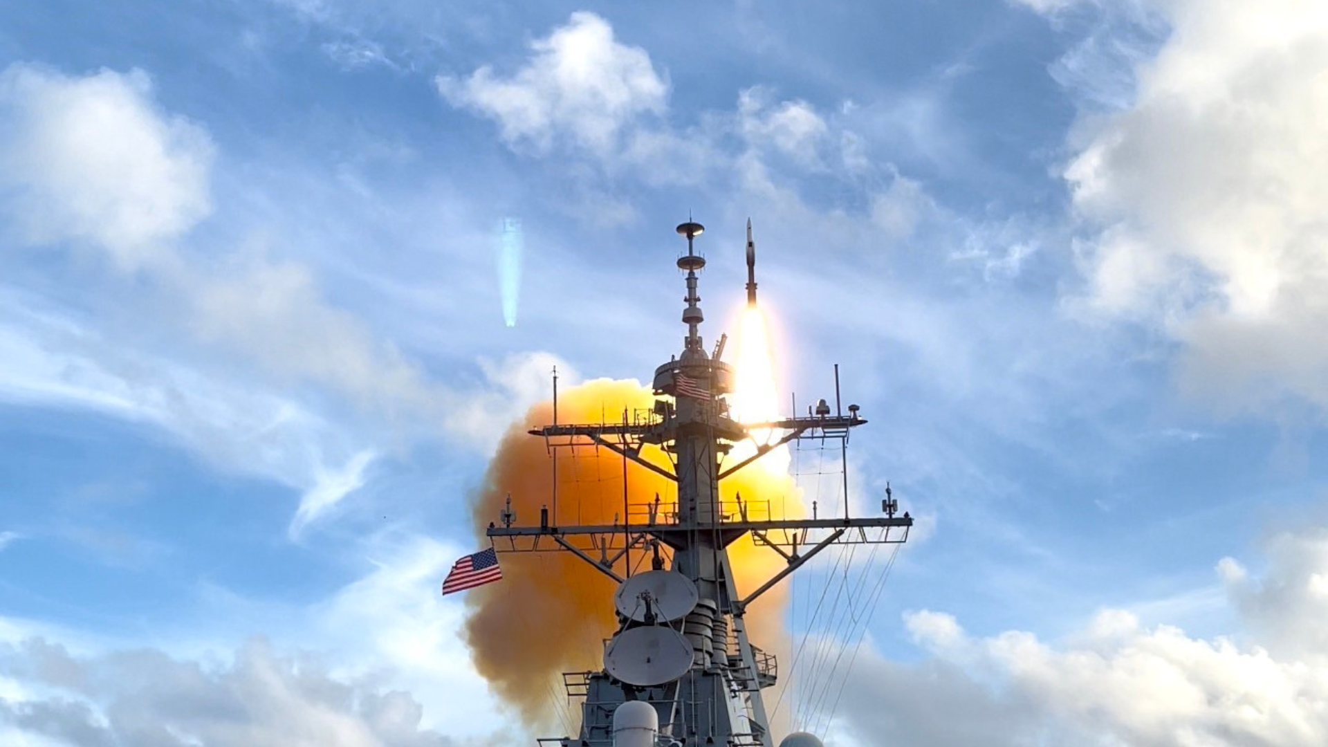 SM-6 live-fire exercise