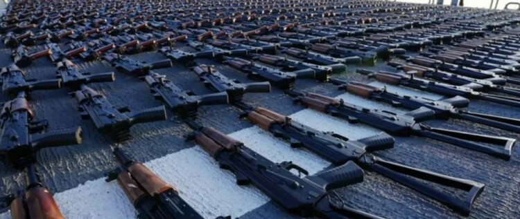 US Transfers Seized Iranian Weapons to Ukraine