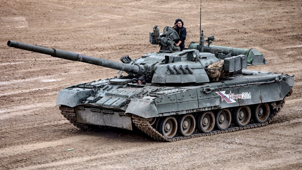 Rare T-80ue-1 Tank Deployed In Ukraine: Modern Marvel Or Relic? 