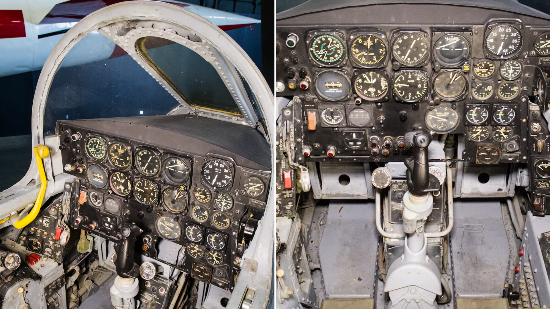 Republic XF-84H Cockpit