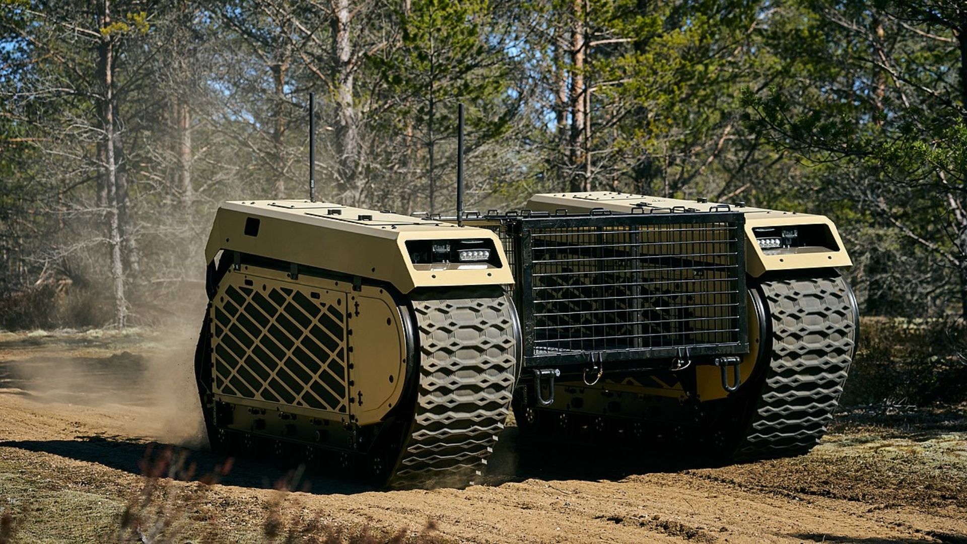 Sweden prepares for the battlefield of the future: Unmanned ground vehicles in action