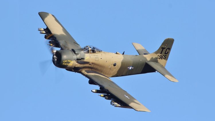 The A-1 Skyraider: The Propeller-Driven Warrior That Defied the Jet Age