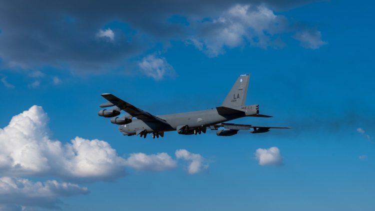 B-52 Bomber Leads Massive Air Power Display Over Middle East