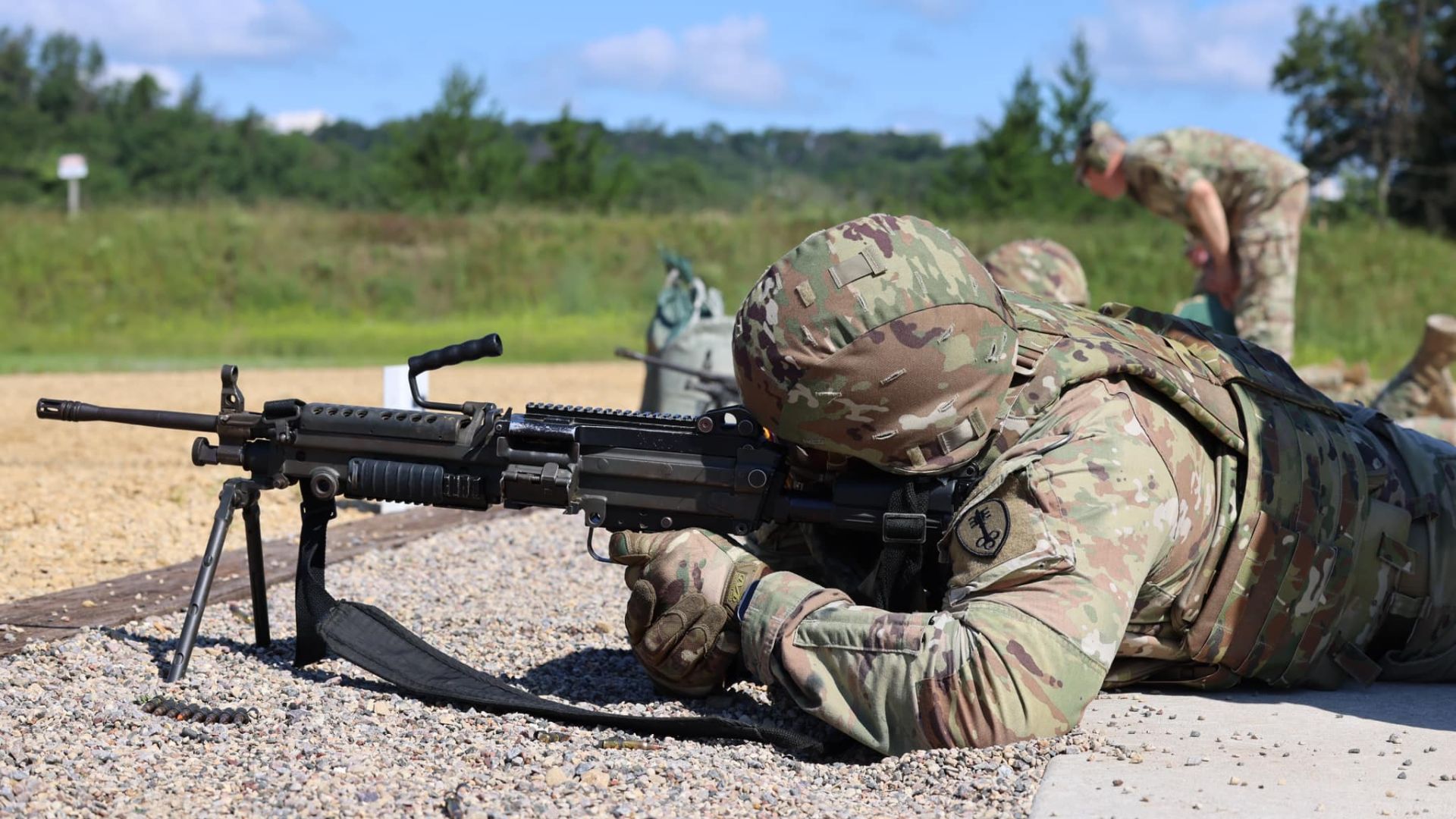 M249 range exercise