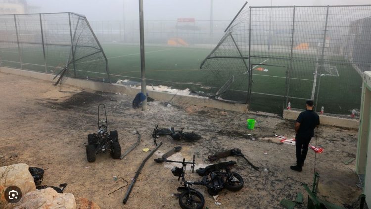 Hezbollah Rocket Attack on Golan Heights Kills 12 Children