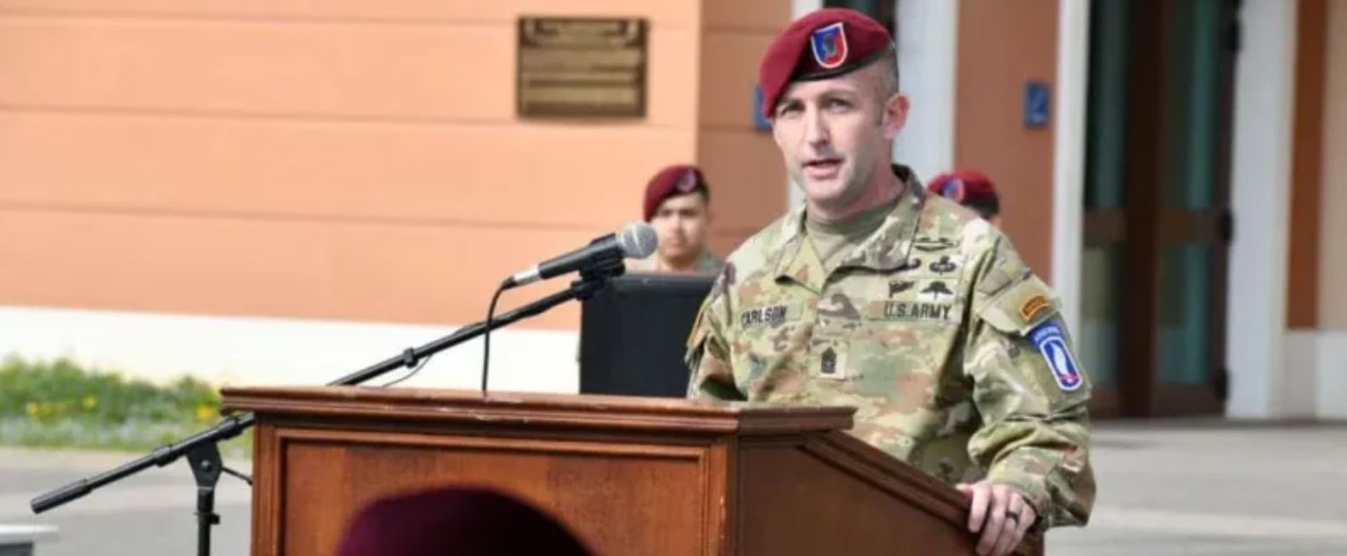 Command Sergeant Major Carlson