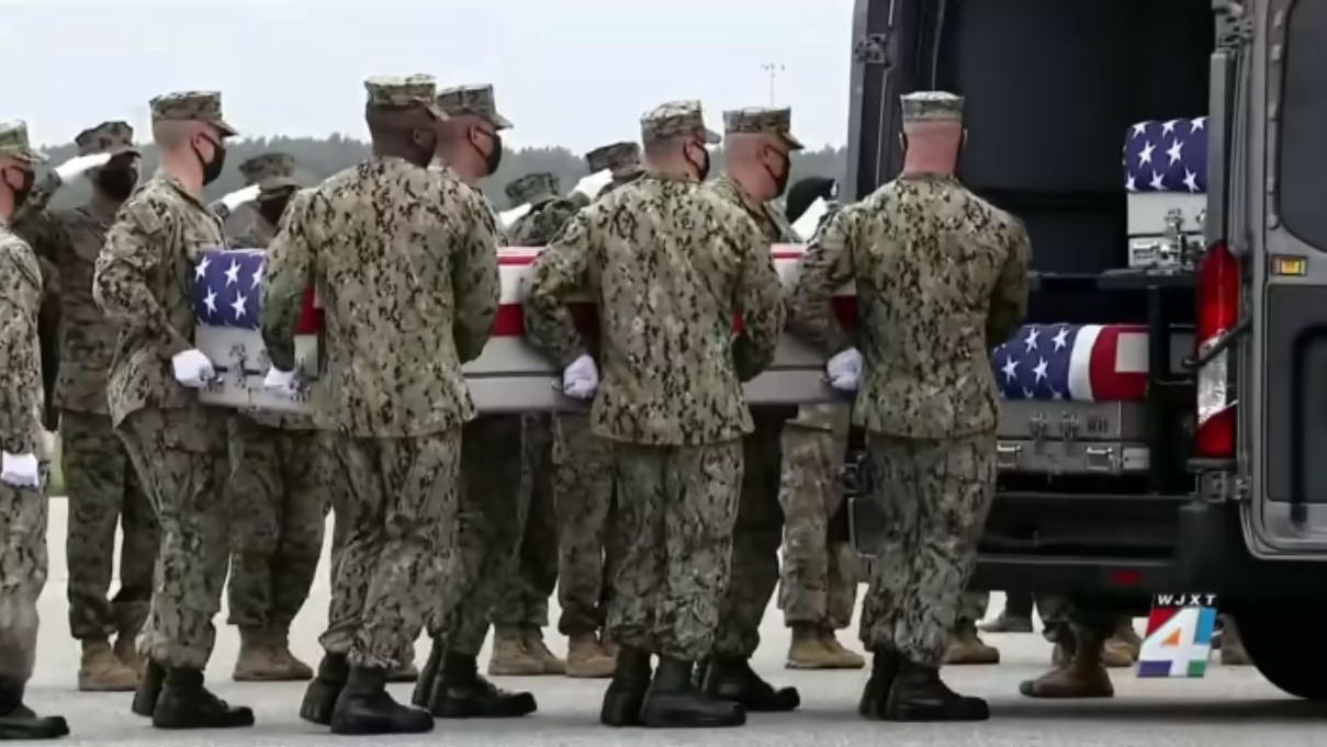 US service members bodies returned home