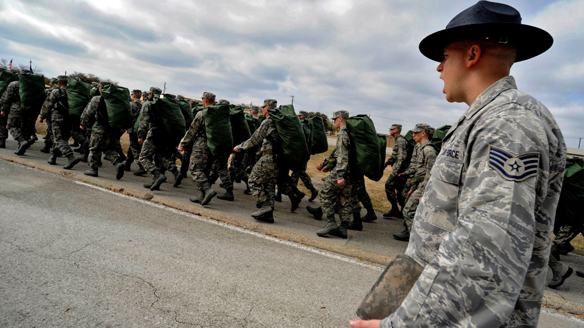 Air Force recruits