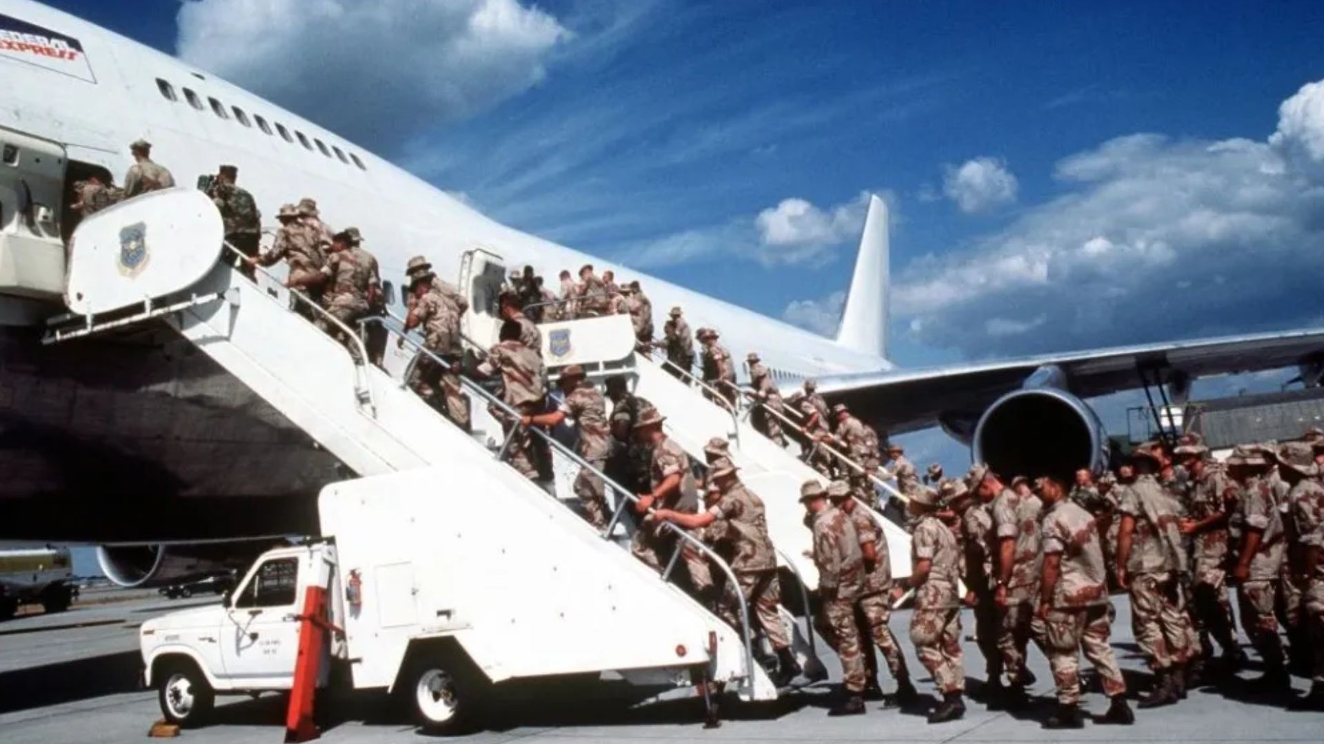 American troops deployment