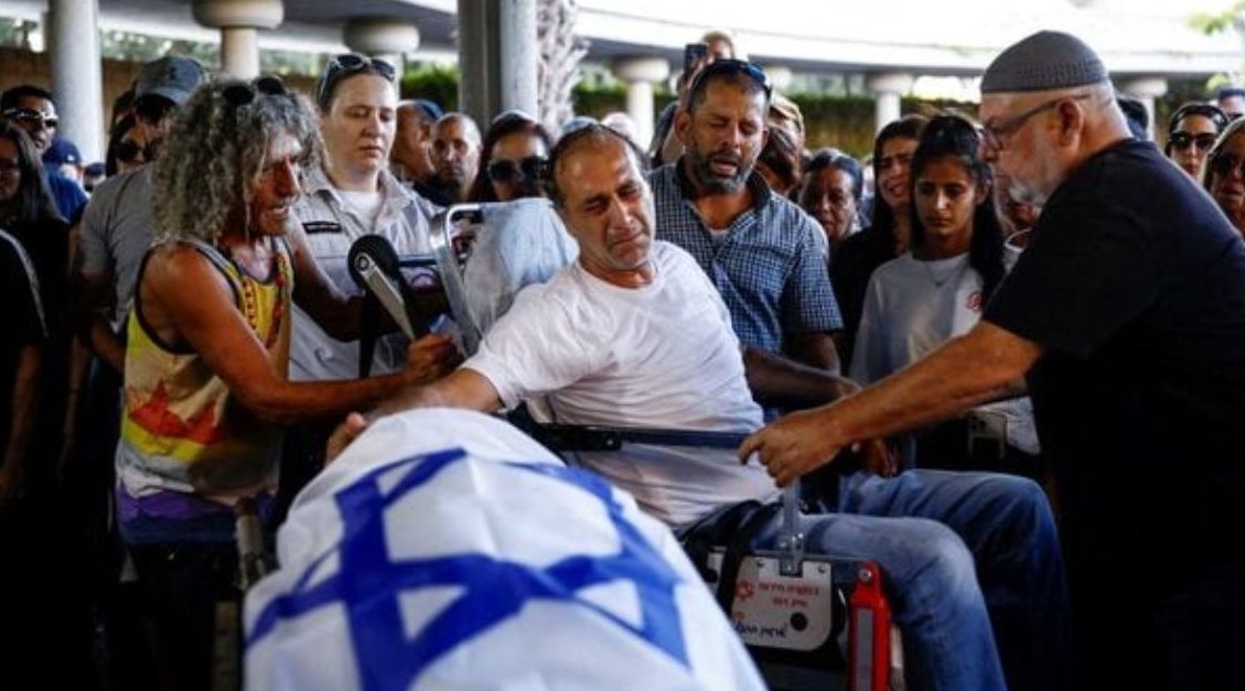 funeral of dead hostage