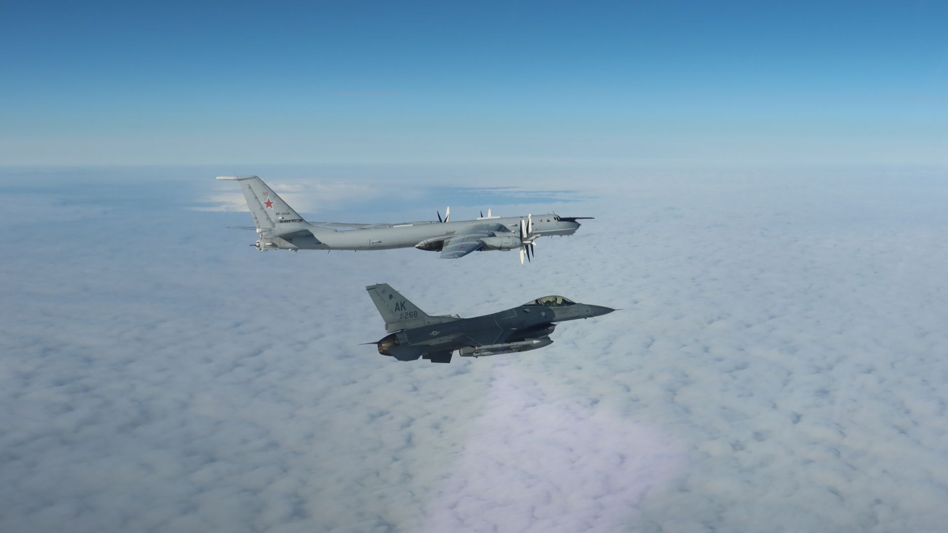 Russian aircraft in ADIZ